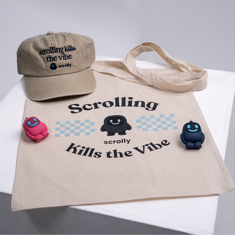Scrolly Cap – “Scrolling Kills the Vibe”