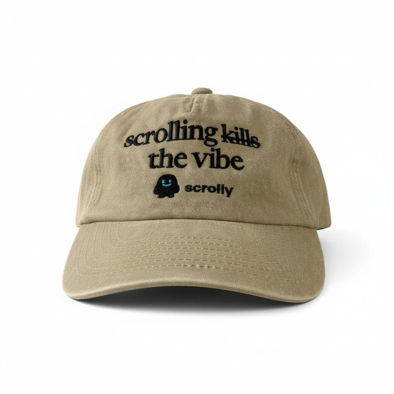Scrolly Cap – “Scrolling Kills the Vibe”
