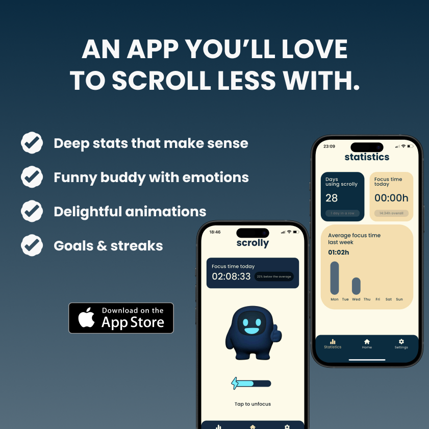 Scrolly - Your Screen Time Buddy